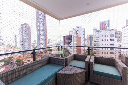 Varanda de apartamento à venda com 4 quartos, 350m² em Vila Gomes Cardim, São Paulo