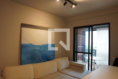 Sala de apartamento para alugar com 1 quarto, 48m² em Cerqueira César, São Paulo