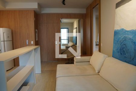 Sala de apartamento para alugar com 1 quarto, 48m² em Cerqueira César, São Paulo