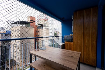 Varanda de kitnet/studio à venda com 1 quarto, 35m² em Bela Vista, São Paulo