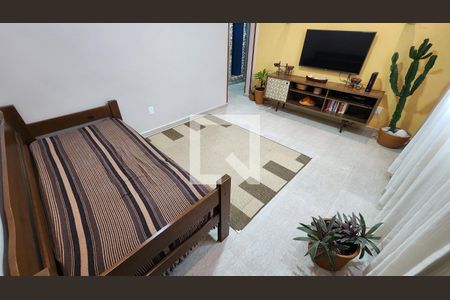 Sala de apartamento para alugar com 2 quartos, 70m² em Macuco, Santos