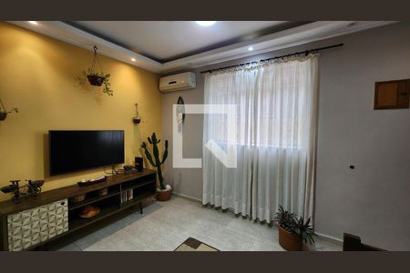 Sala de apartamento para alugar com 2 quartos, 70m² em Macuco, Santos