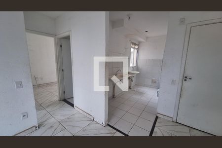 Sal/Cozinha  de apartamento para alugar com 2 quartos, 48m² em Parque Santa Rosa, Suzano