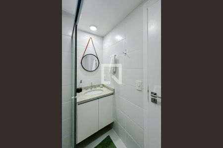 Banheiro de kitnet/studio à venda com 1 quarto, 21m² em Alto do Ipiranga, São Paulo