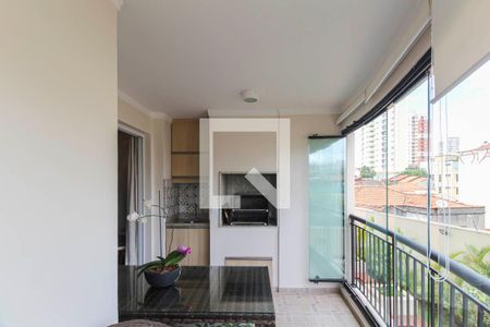 Varanda da Sala de apartamento à venda com 3 quartos, 92m² em Vila Prudente, São Paulo