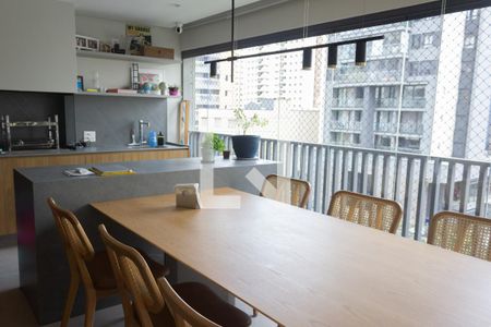 Sala/Cozinha de apartamento para alugar com 3 quartos, 149m² em Perdizes, São Paulo