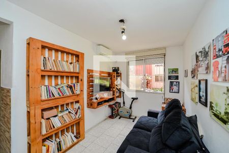 Sala de apartamento para alugar com 1 quarto, 40m² em Jardim Itu, Porto Alegre