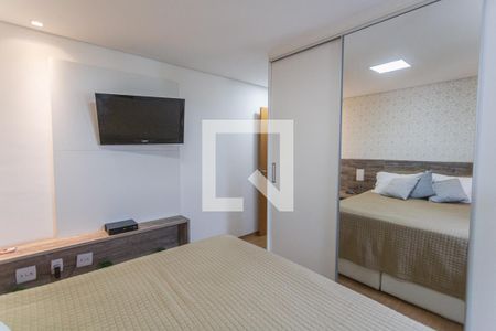 Suíte de apartamento à venda com 3 quartos, 87m² em Cidade Nova, Belo Horizonte