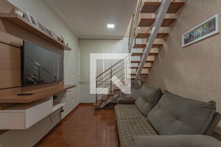 Sala de casa de condomínio à venda com 2 quartos, 70m² em Minaslandia, Belo Horizonte