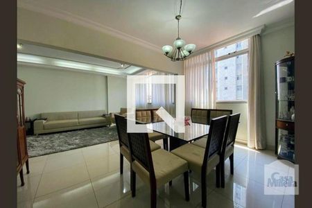 sala  de apartamento à venda com 4 quartos, 170m² em Santo Antônio, Belo Horizonte