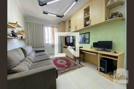 quarto  de apartamento à venda com 4 quartos, 170m² em Santo Antônio, Belo Horizonte