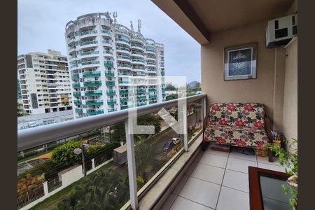 varanda de apartamento para alugar com 3 quartos, 90m² em Recreio dos Bandeirantes, Rio de Janeiro