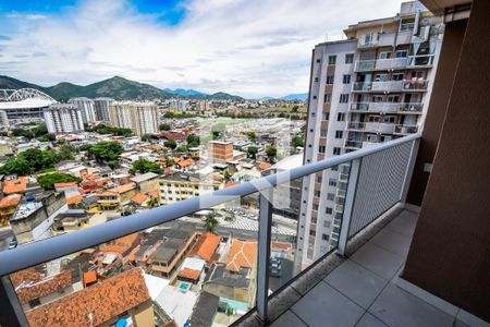 Varanda da Sala de apartamento à venda com 3 quartos, 71m² em Todos Os Santos, Rio de Janeiro