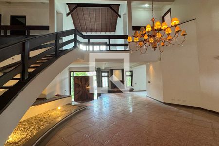 Sala de casa de condomínio para alugar com 4 quartos, 583m² em Residencial Zero (tambore), Santana de Parnaíba