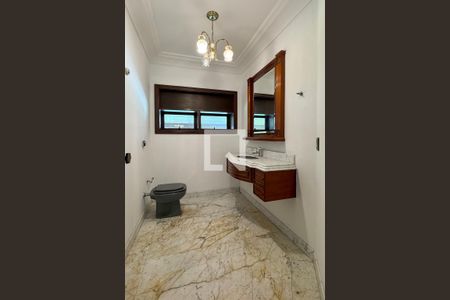 Lavabo de casa de condomínio para alugar com 4 quartos, 583m² em Residencial Zero (tambore), Santana de Parnaíba