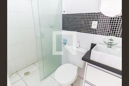 Banheiro de apartamento para alugar com 1 quarto, 35m² em Belenzinho, São Paulo