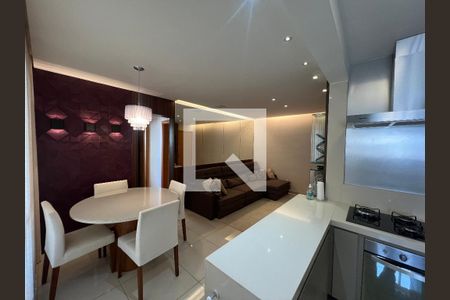 Espaço integrado  de apartamento para alugar com 2 quartos, 72m² em Vila da Serra, Nova Lima