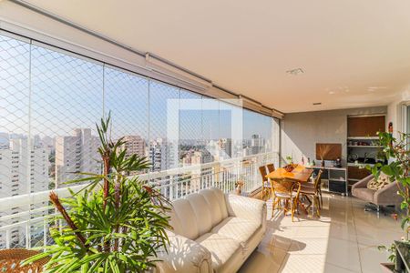 Varanda de apartamento à venda com 3 quartos, 135m² em Santo Amaro, São Paulo