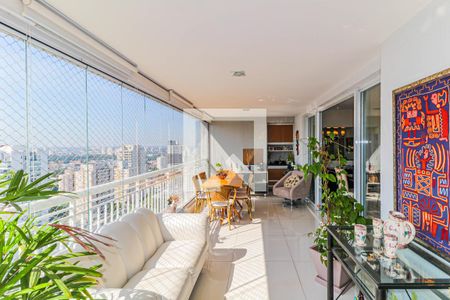 Varanda de apartamento à venda com 3 quartos, 135m² em Santo Amaro, São Paulo