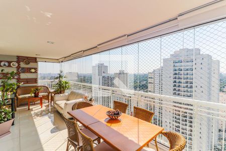 Varanda de apartamento à venda com 3 quartos, 135m² em Santo Amaro, São Paulo