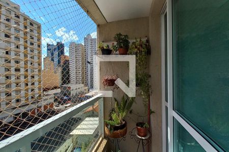 Varanda da Sala  de apartamento para alugar com 2 quartos, 84m² em Centro, Campinas