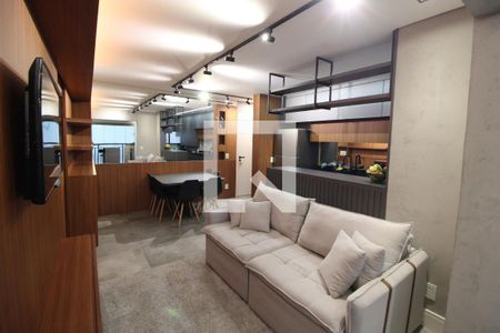 Sala / Cozinha de apartamento à venda com 2 quartos, 64m² em Parada Inglesa, São Paulo