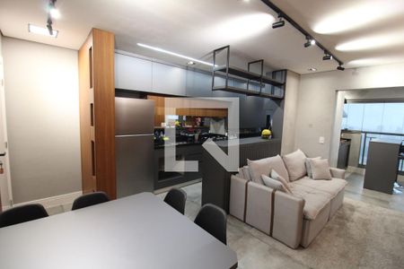 Sala / Cozinha de apartamento à venda com 2 quartos, 64m² em Parada Inglesa, São Paulo