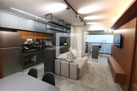 Sala / Cozinha de apartamento à venda com 2 quartos, 64m² em Parada Inglesa, São Paulo