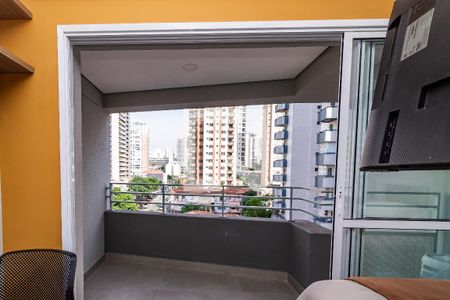 Varanda Studio de kitnet/studio para alugar com 1 quarto, 25m² em Perdizes, São Paulo