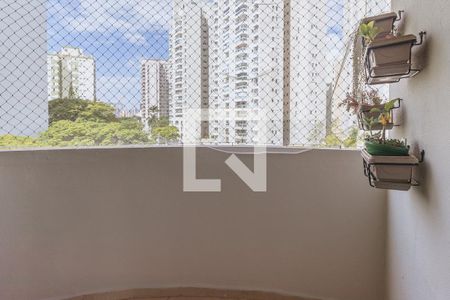 Varanda da Sala de apartamento para alugar com 1 quarto, 110m² em Jardim Apolo, São José dos Campos