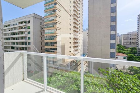 Varanda  de apartamento para alugar com 4 quartos, 106m² em Pitangueiras, Guarujá