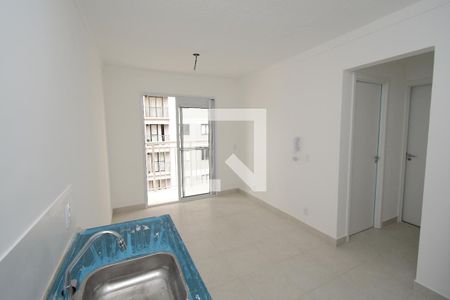 Sala/Cozinha de apartamento à venda com 2 quartos, 37m² em Socorro, São Paulo