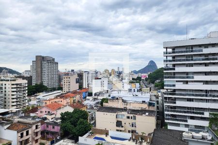 Vista da Sacada de apartamento à venda com 2 quartos, 70m² em Botafogo, Rio de Janeiro