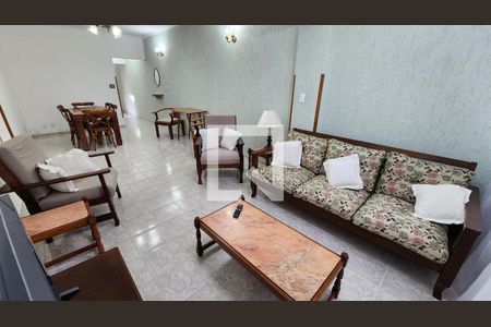 Sala de apartamento para alugar com 2 quartos, 110m² em Embaré, Santos