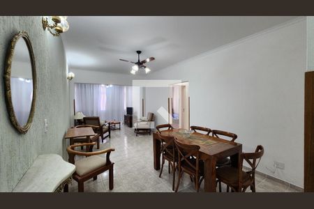 Sala de apartamento para alugar com 2 quartos, 110m² em Embaré, Santos