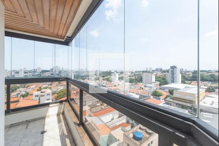 Varanda de apartamento à venda com 3 quartos, 138m² em Vila Brasilio Machado, São Paulo