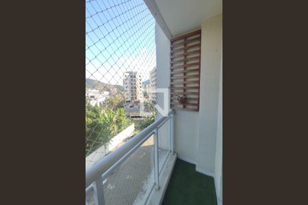 Varanda da Sala de apartamento para alugar com 2 quartos, 70m² em Taquara, Rio de Janeiro