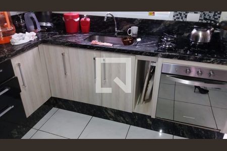 Sala/Cozinha de casa de condomínio à venda com 2 quartos, 54m² em Jardim Sao Nicolau, São Paulo