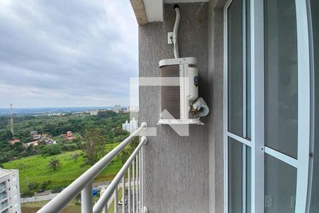 Varanda da Sala  de apartamento para alugar com 2 quartos, 46m² em Jardim São Vicente, Campinas