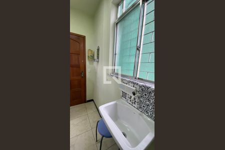 Área de Serviço de apartamento à venda com 3 quartos, 75m² em Nova Granada, Belo Horizonte