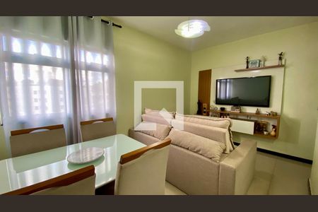 Sala de apartamento à venda com 3 quartos, 75m² em Nova Granada, Belo Horizonte