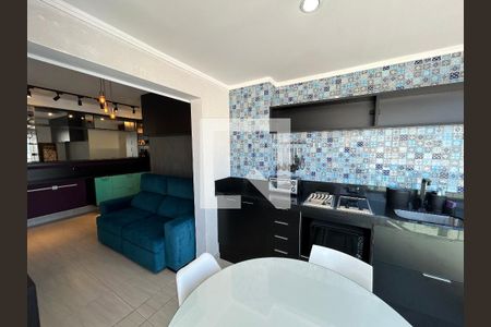 Varanda gourmet de apartamento à venda com 1 quarto, 36m² em Barra Funda, São Paulo