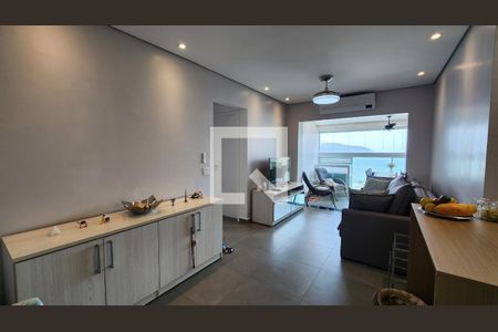 Sala de apartamento para alugar com 2 quartos, 67m² em José Menino, Santos