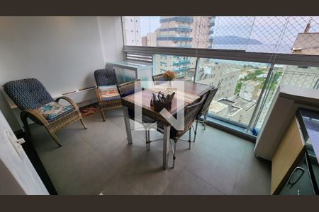 Varanda da Sala de apartamento para alugar com 2 quartos, 67m² em José Menino, Santos