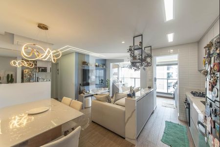 Sala de apartamento à venda com 2 quartos, 65m² em Jardim das Acacias, São Paulo