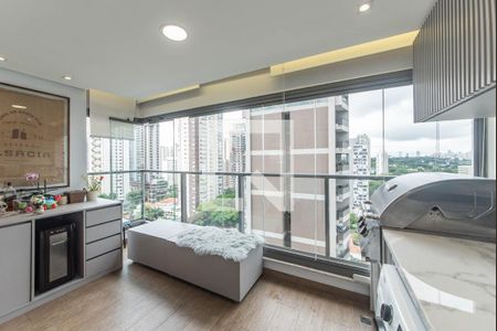 Varanda de apartamento à venda com 2 quartos, 65m² em Jardim das Acacias, São Paulo