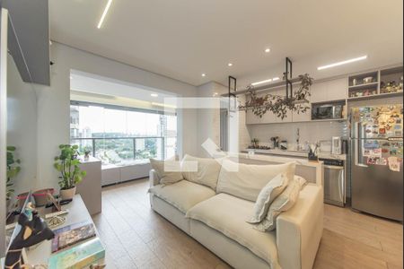 Sala de apartamento à venda com 2 quartos, 65m² em Jardim das Acacias, São Paulo