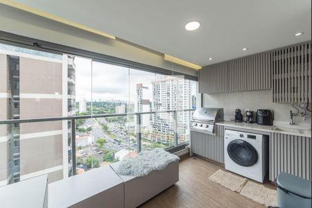 Varanda de apartamento à venda com 2 quartos, 65m² em Jardim das Acacias, São Paulo