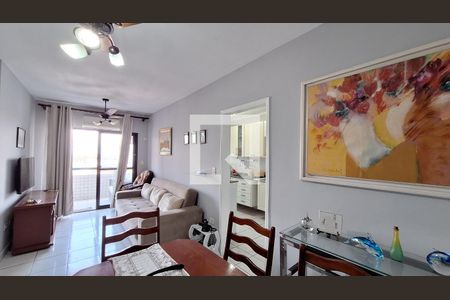 Sala de apartamento para alugar com 2 quartos, 95m² em Boqueirão, Praia Grande