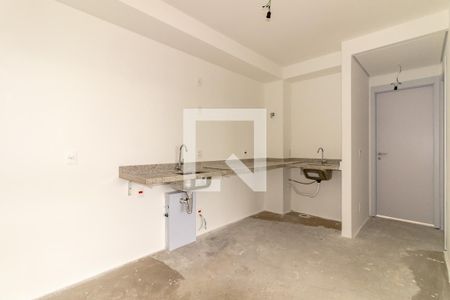 Sala/Cozinha de apartamento à venda com 2 quartos, 72m² em Indianópolis, São Paulo